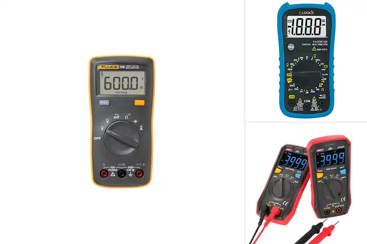 Detailed view of Best Value CAT III 600V Multimeter Bundles