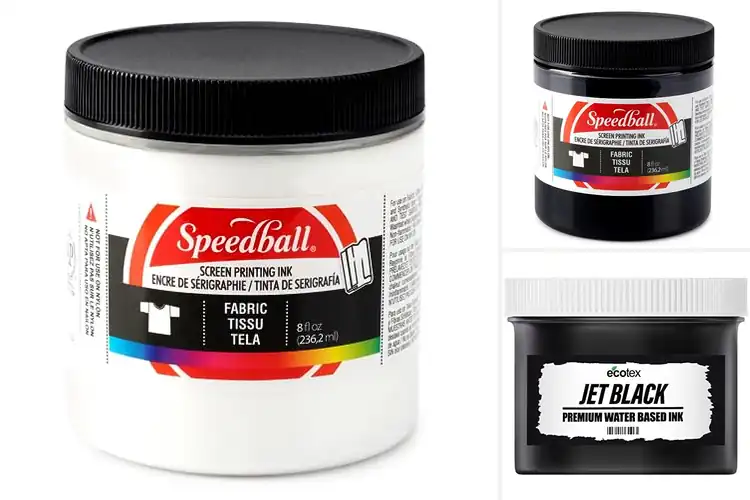 Detailed view of Best Water-Based Screen Printing Inks