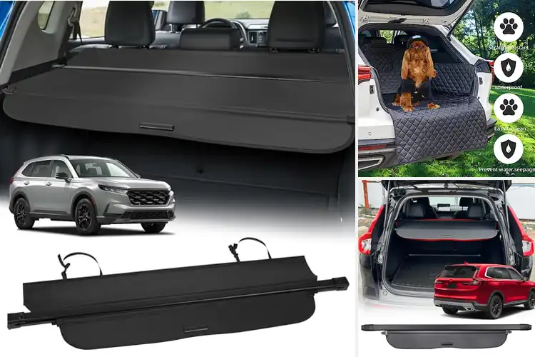 Detailed view of Best Waterproof Scratch Resistant Crv Cargo Cover