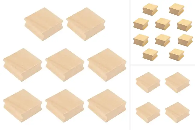 Detailed view of Best Wood Mount Stamps