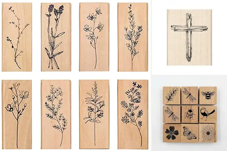 Detailed view of Best Wood Mounted Stamps: Top 10 Picks to Spark Creativity