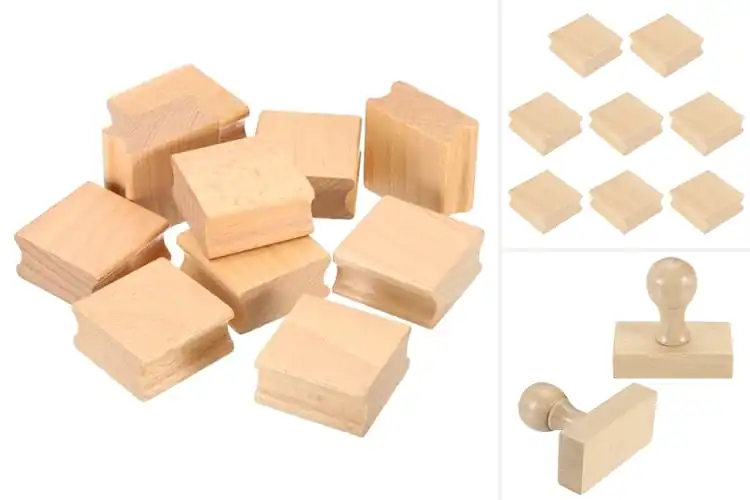 Detailed view of Best Wooden Mount Stamps