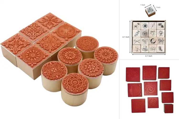 Detailed view of Best Wooden Mounted Rubber Stamps